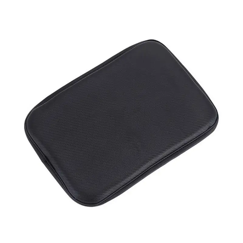

Automobile Seat Leather Leg Pad Support Extension Mat Soft Foot Support Leg Leather Cushion Knee Pad Memory Universal Black