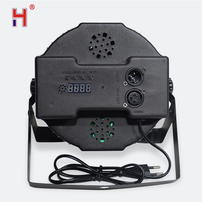 Dmx светодиодный плоский прожектор для 18X3W RGB сценический снизу вверх Лира стирка