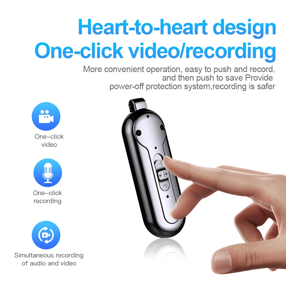 Mini Camera Recorder Secret Camcorder Video Voice Record Wearable Portable Outdoor Audio Cam Micro DVR Audio Record Oculta Cam