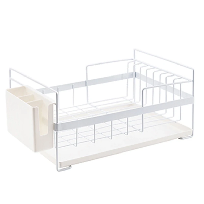 

Kitchen Sink Creative Household Dishes Dishes Chopsticks Drain Storage Rack To Dry Bowls Drip Storage Storage Solid Color