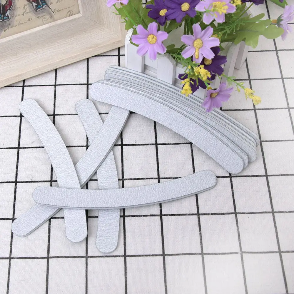 Пилочка для ногтей снятия гель лака 10 шт. 100/180|Пилки и буферы| |