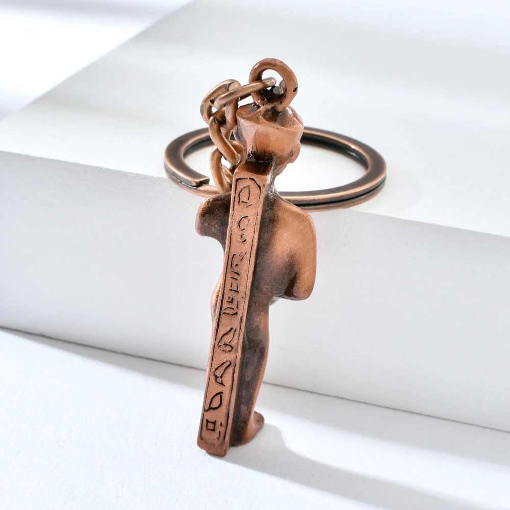 Vicney Новое поступление гигантский пенис Бронзовый портрет брелок модный Древний