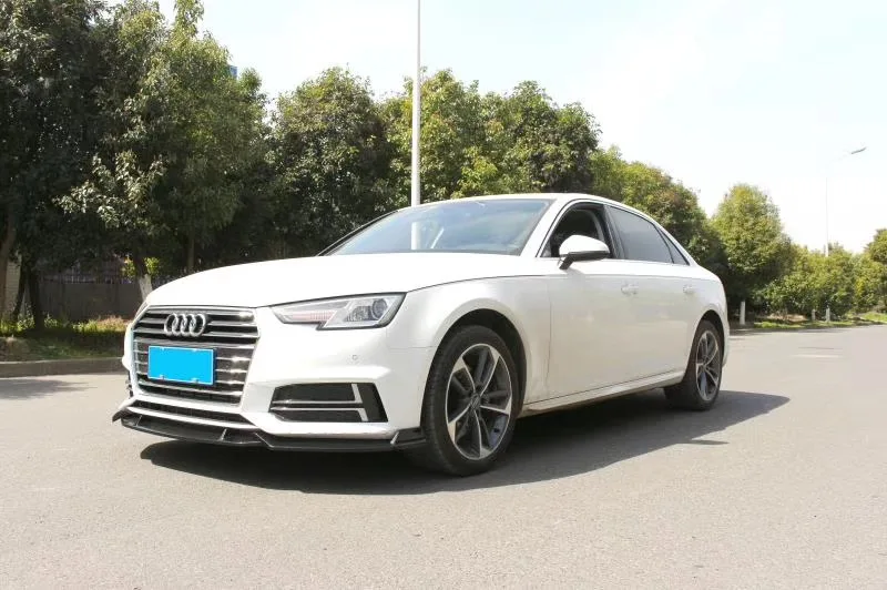 Защитный диффузор для заднего бампера Audi A4 ABS 2017-2018 комплект корпуса бампер