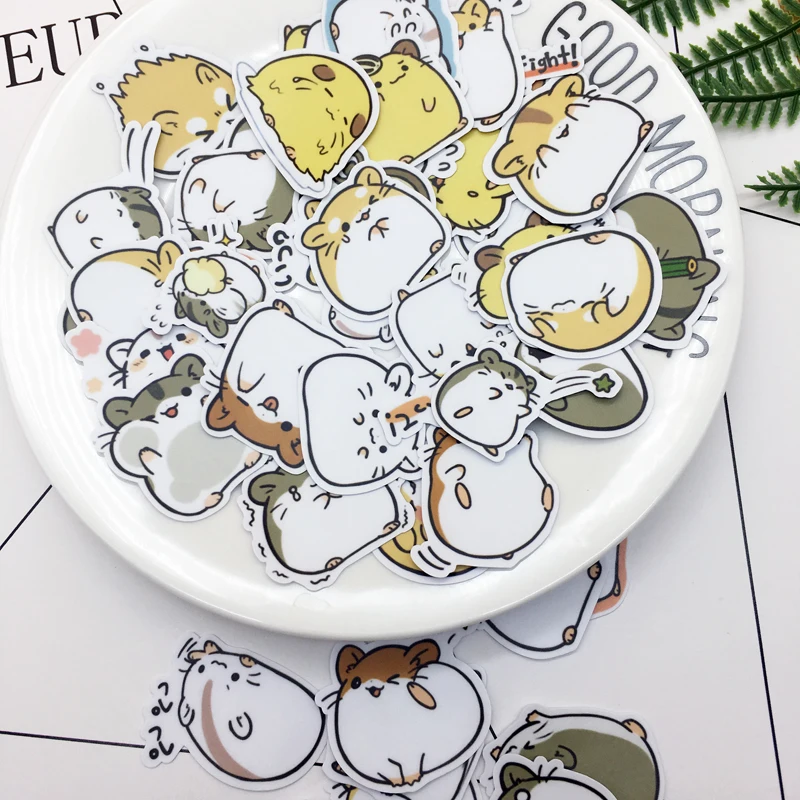 40 шт. изысканные самодельные милые декоративные Стикеры для