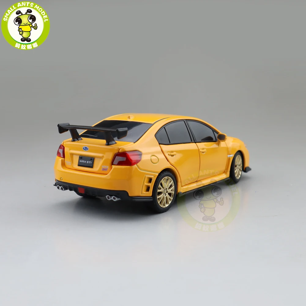 Коллекция 1/32 года JKM Subaru WRX STI со светящимися автомобилями подарки для мальчиков и