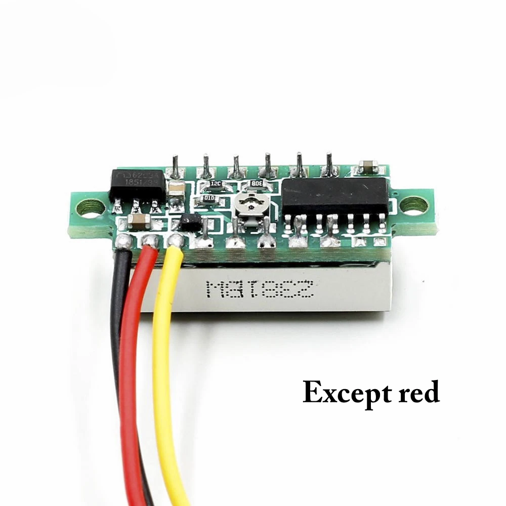 Цифровой вольтметр с светодиодный-дисплеем 0 28 дюйма 0-100 в | Инструменты
