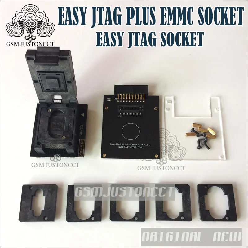 2021 оригинальный новый легкий jtag plus box + emmc socket nand adapter ufs bga 153 95 | Мобильные телефоны - Фото №1