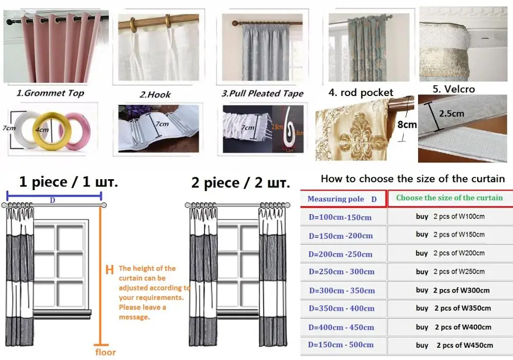 

Curtain for Living Room Bedroom Chenille Embroidered Curtains Blackout Curtains Luxury
