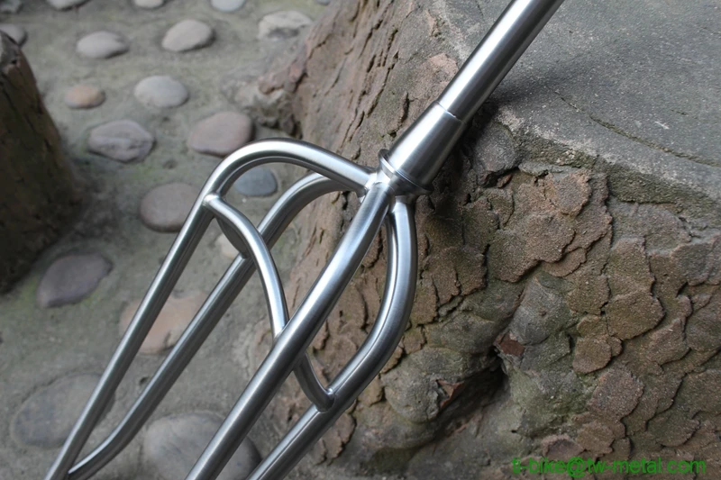 super light titanium truss fork with thru through axle custom cheap tapered steer | Спорт и развлечения