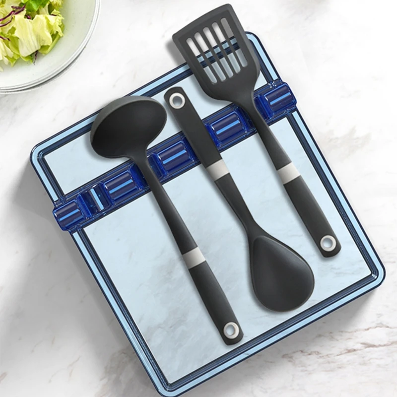 

Spoon Fork Rest Holder Epoxy Resin Mold Spatula Lid Rack Kitchen Utensil Tray Silicone Mould DIY Crafts Casting Tool