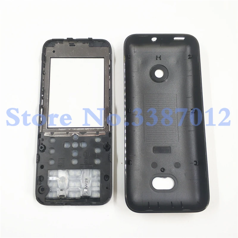 Оригинальная задняя крышка аккумулятора для Nokia 208 с полной крышкой и английской