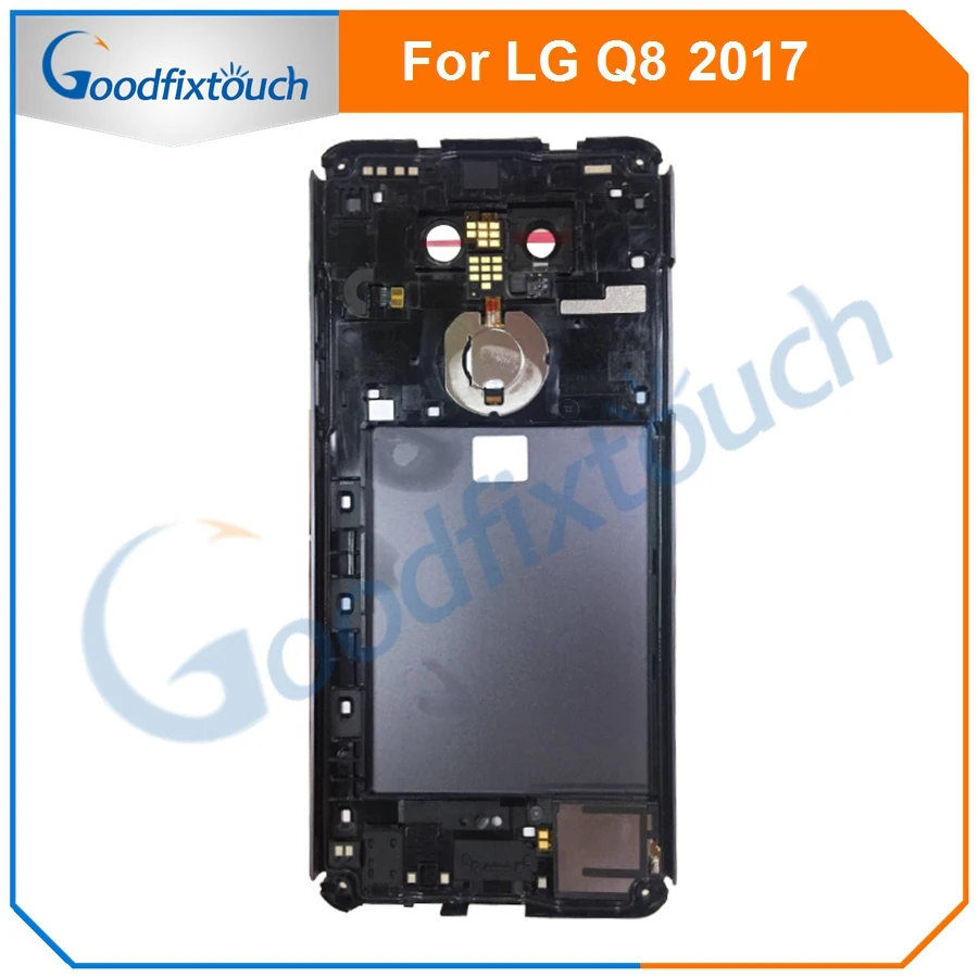5 2 &quotдля LG Q8 2017 задняя крышка Крышка батареи корпус дверь с отпечатком пальца