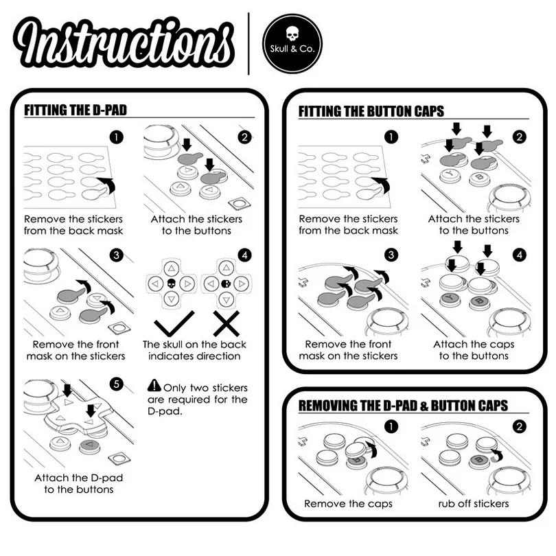 Набор колпачков для кнопок D-Pad колпачок захвата большими пальцами чехол