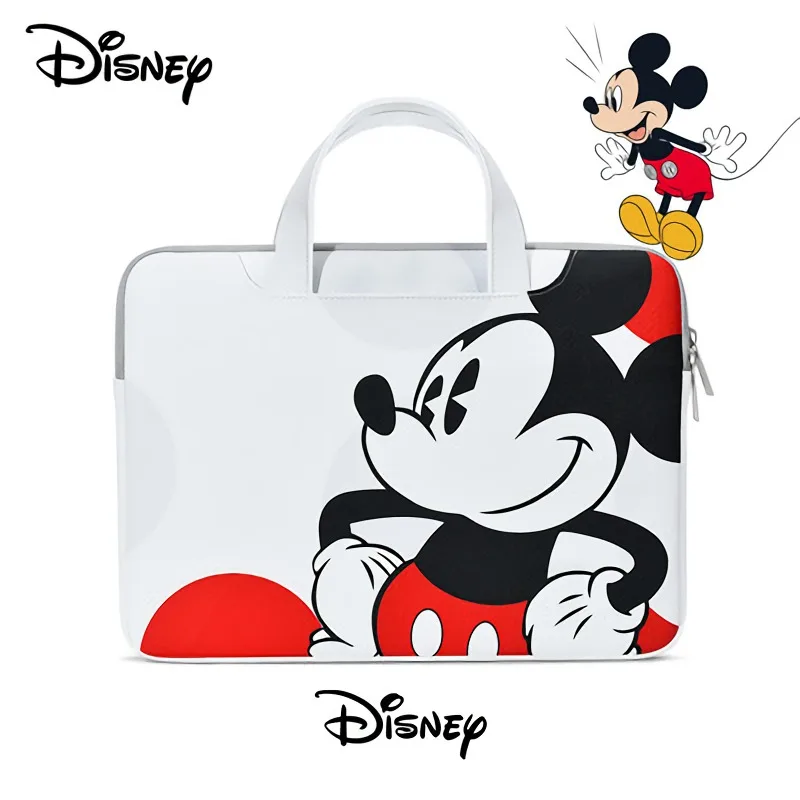 

Disney Mickey Laptop Bag 13 14 15 Inch Minnie Hand Bag Waterproof Laptop Bag for MacBook Air Notebook Bag Tote Bag