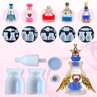 1pc perfume bottles jewelry tool jewelry mold uv epoxy resin silicone molds for making jewelry
