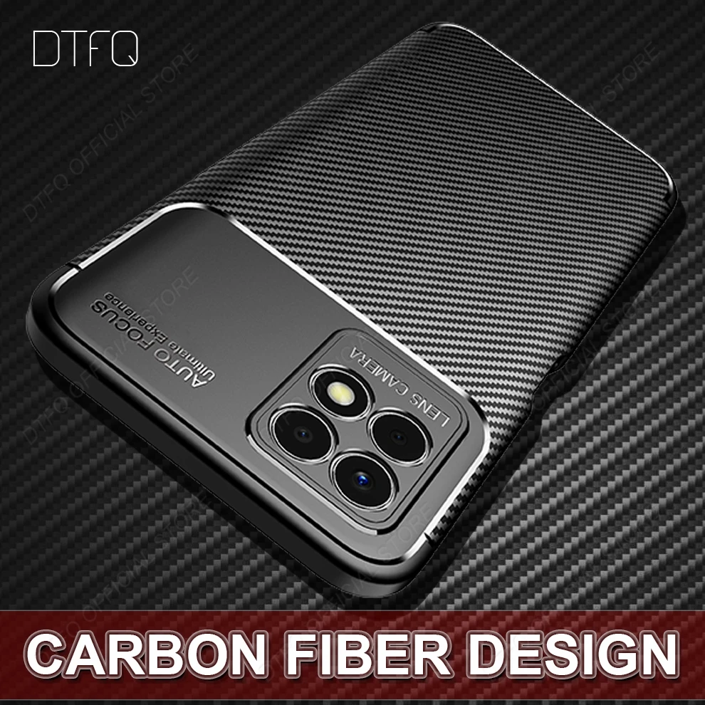 

Чехол для realme 8i из углеродного волокна, мягкий силиконовый чехол для OPPO realme Narzo 30 5G, Coque Funda, противоударный чехол для realme 8 5G