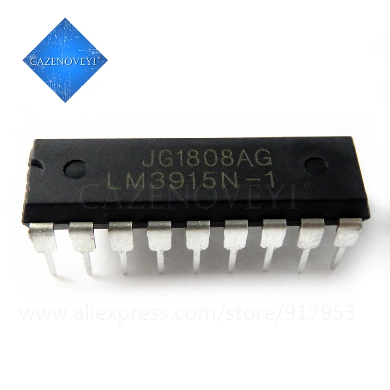 

5pcs/lot LM3915N-1 LM3915-1 LM3915N LM3915 DIP-18 new and original In Stock