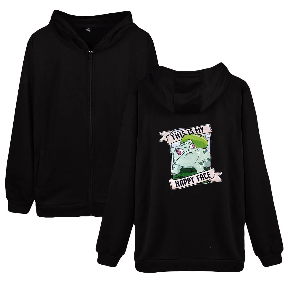

2021 NerdECrafter Fashion Hoodies Zippers 2D Print Women Men