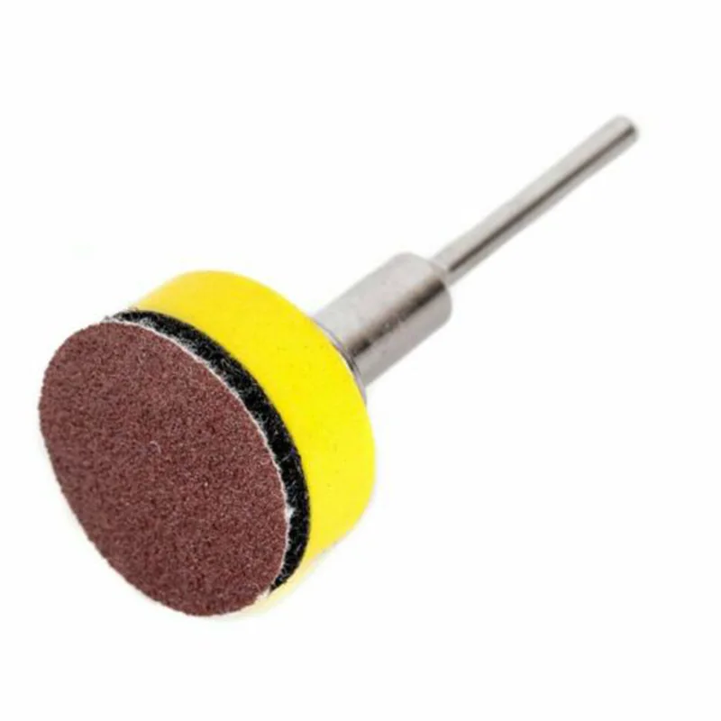 

1 inch Sandpaper Flocking Polishing Set Handle Accessories Sanding disc Grinding