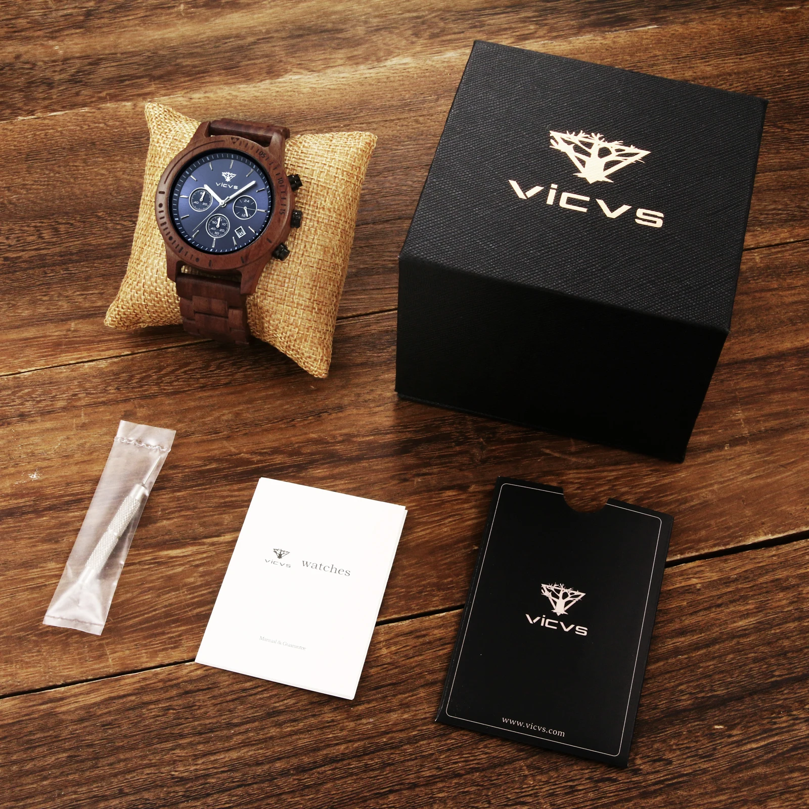 Christmas gift watch gift box men's wood watch fast shipping men's watch reloj hombre pagani design