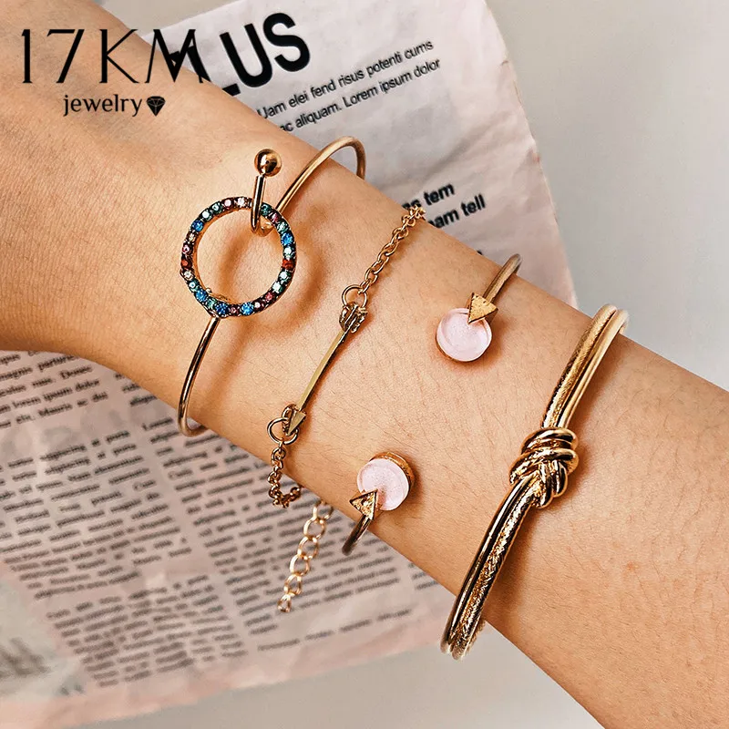 17 км модная обувь с украшением в виде кристаллов круг браслет для женщин и