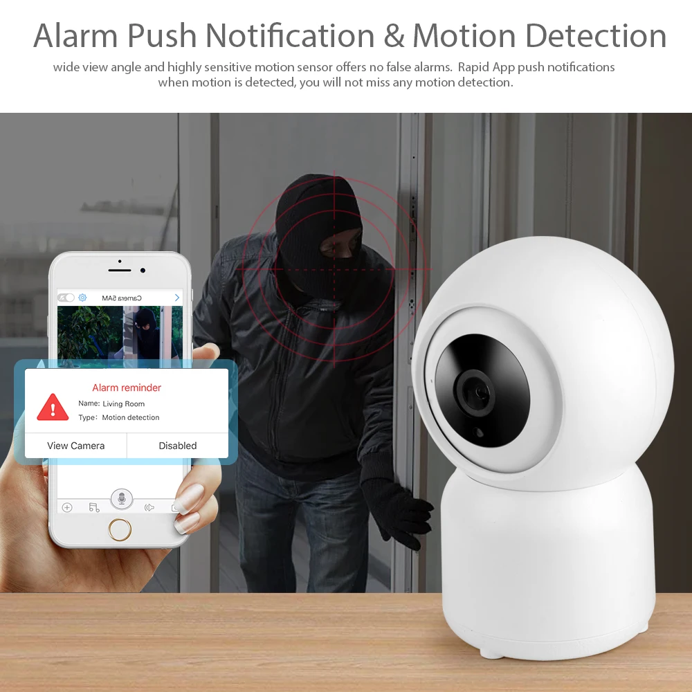 IP камера Alarmest Tuya для системы видеонаблюдения с поддержкой Wi Fi 1080P|camera network|wifi ip