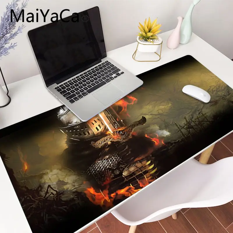 

MaiYaCa Dark Souls Keyboard Gamer Gaming Mouse pads Gaming Mouse Pad Large Locking Edge Keyboard Table Cover for Cs Go