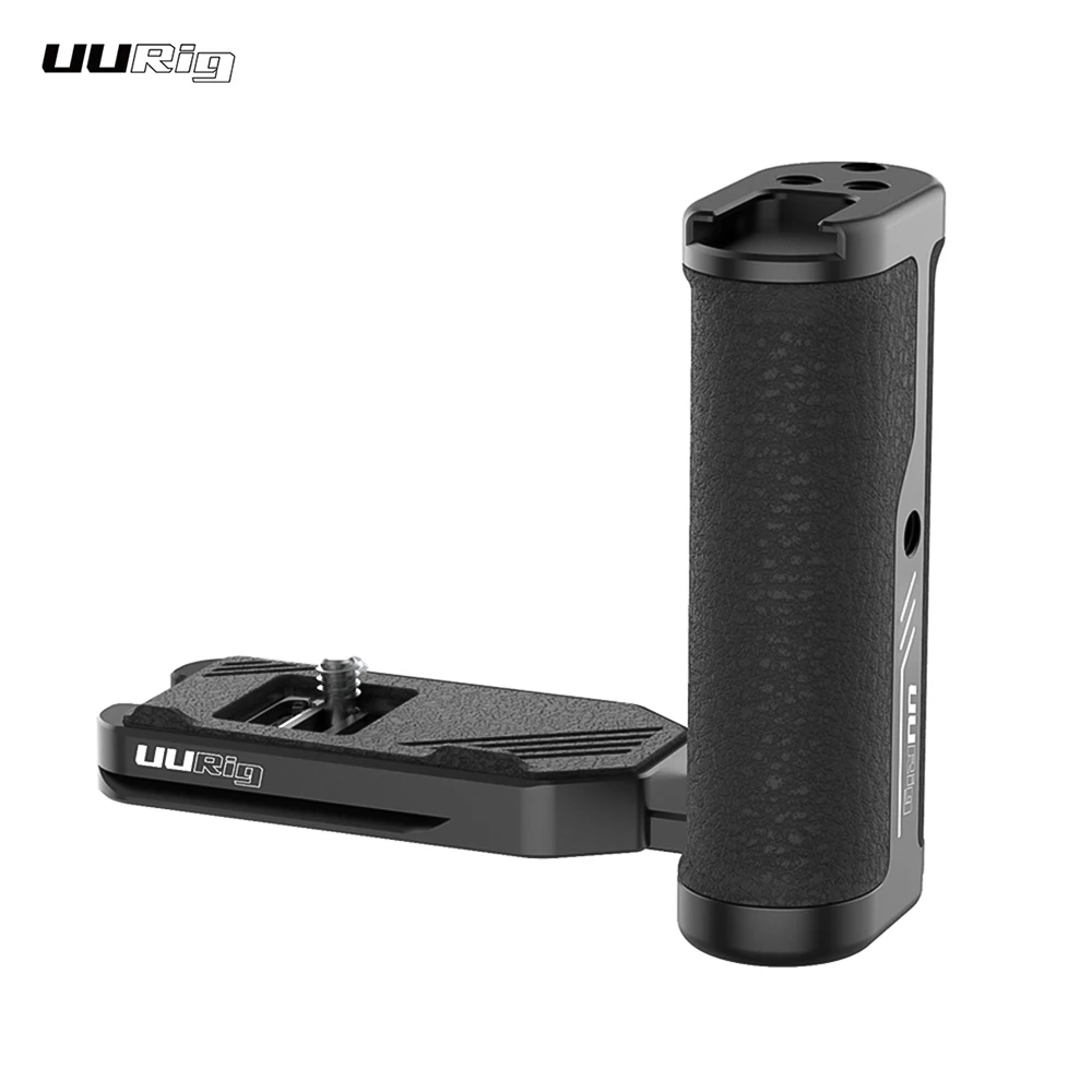 UURig R043 Универсальный DSLR ILDC камера Боковая ручка Левая рукоятка 1/4 дюймовый винт с