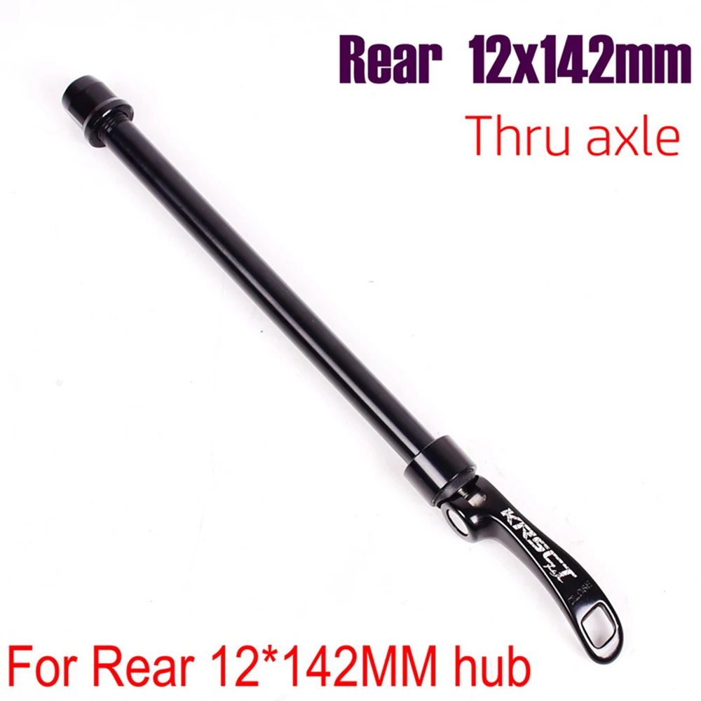

KRSEC Bicycle Bike Cycling Bicycle Parts Bicycle Quick ReleaseThru Axle Wheel Skewer 142*12MM Rear Hub Accessories