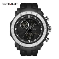 relogio masculino sanda men sport watch s shock military clock male 50m waterproof wristwatch mens led quartz watch men