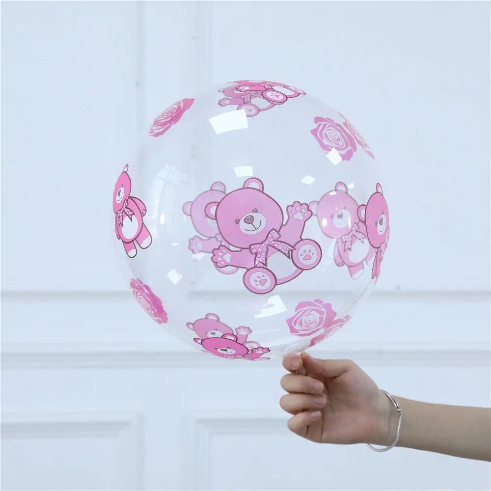 3 шт. прозрачные воздушные шары 18 дюймов | Дом и сад