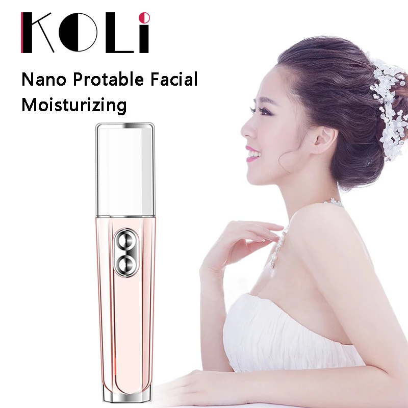 Избыточный туман с двойным соплом женский косметический инструмент мини спрей