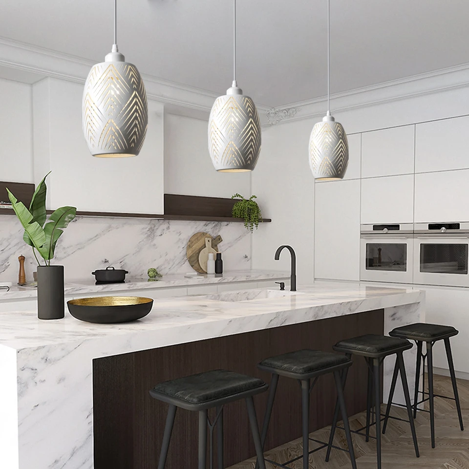 Подвесная лампа OYGROUP E27 ажурный металлический абажур винтажный комнатный