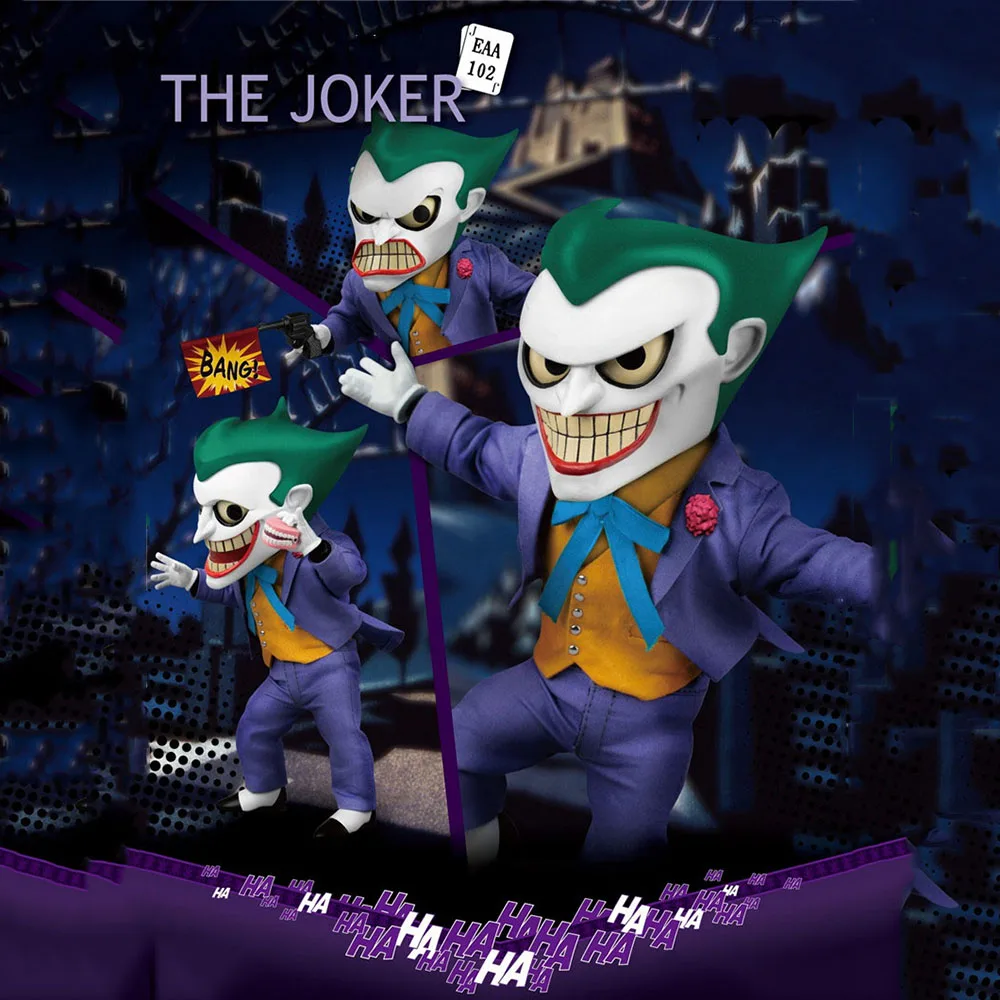 

Egg Attack Action The Animated Series Beast Kingdom EAA-102 The Joker Action Figure Model for Collection