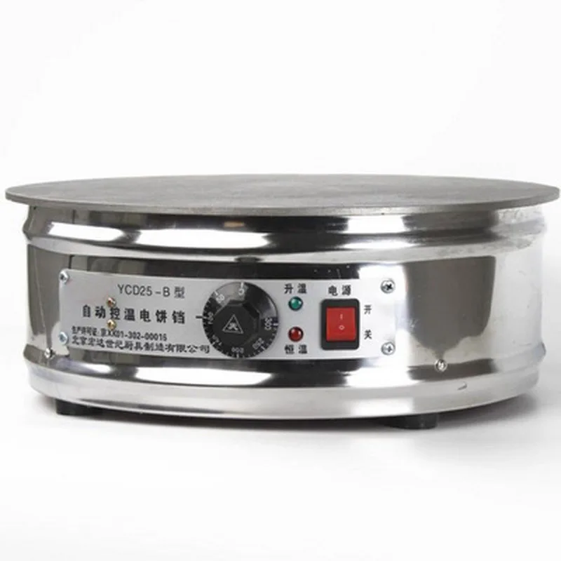 

Omelet Frying Pan Flat Rolls Griddle Electric Crepe Baking Pan Cake Machine Commercial Cereal Pancake Maker Stove 2000W