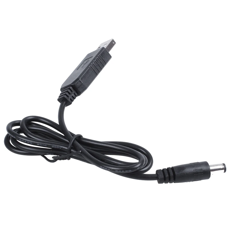 2X USB DC 5V To 12V 2.1Mm X 5.5Mm Module Converter Barrel Male Connector Jack Power Cable Plug | Электроника