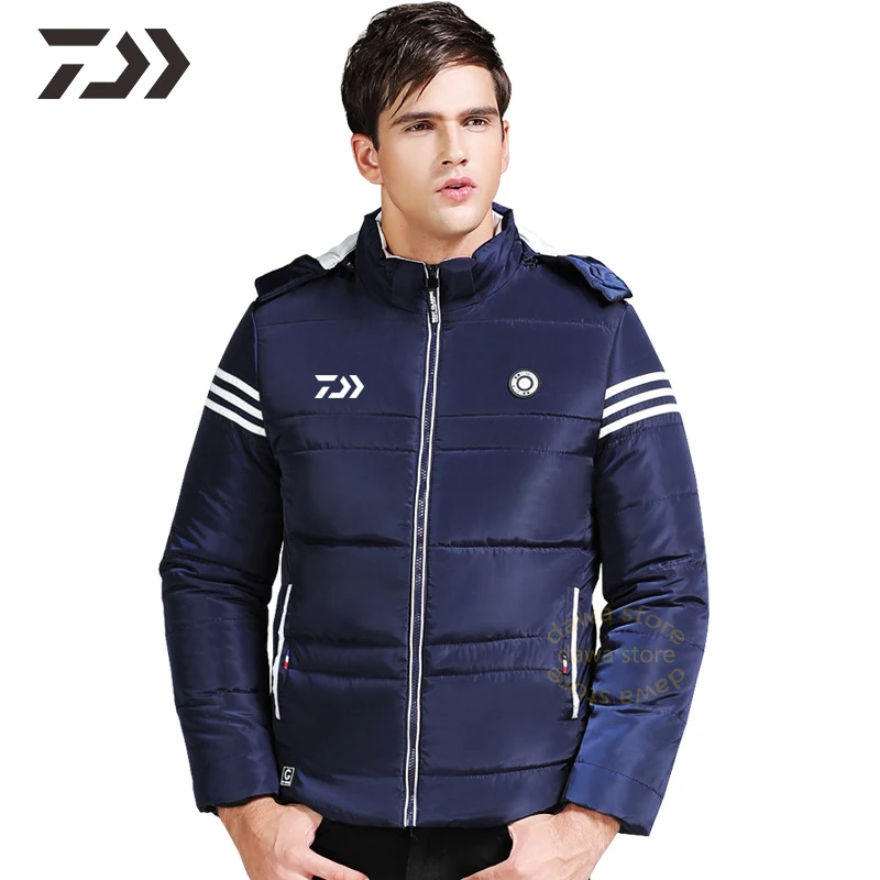 Новинка Daiwa Рыболовная Куртка зимняя теплая одежда для рыбалки Мужская