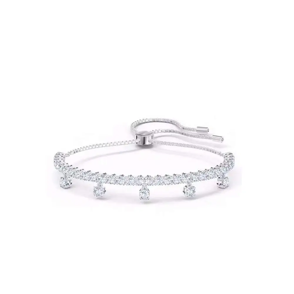 

2020 SWA 1:1 Exquisite Design Tennis Deluxe Mixed Necklace, Charming Jewelry Is The Most Romantic Holiday Gift For Girlfriend