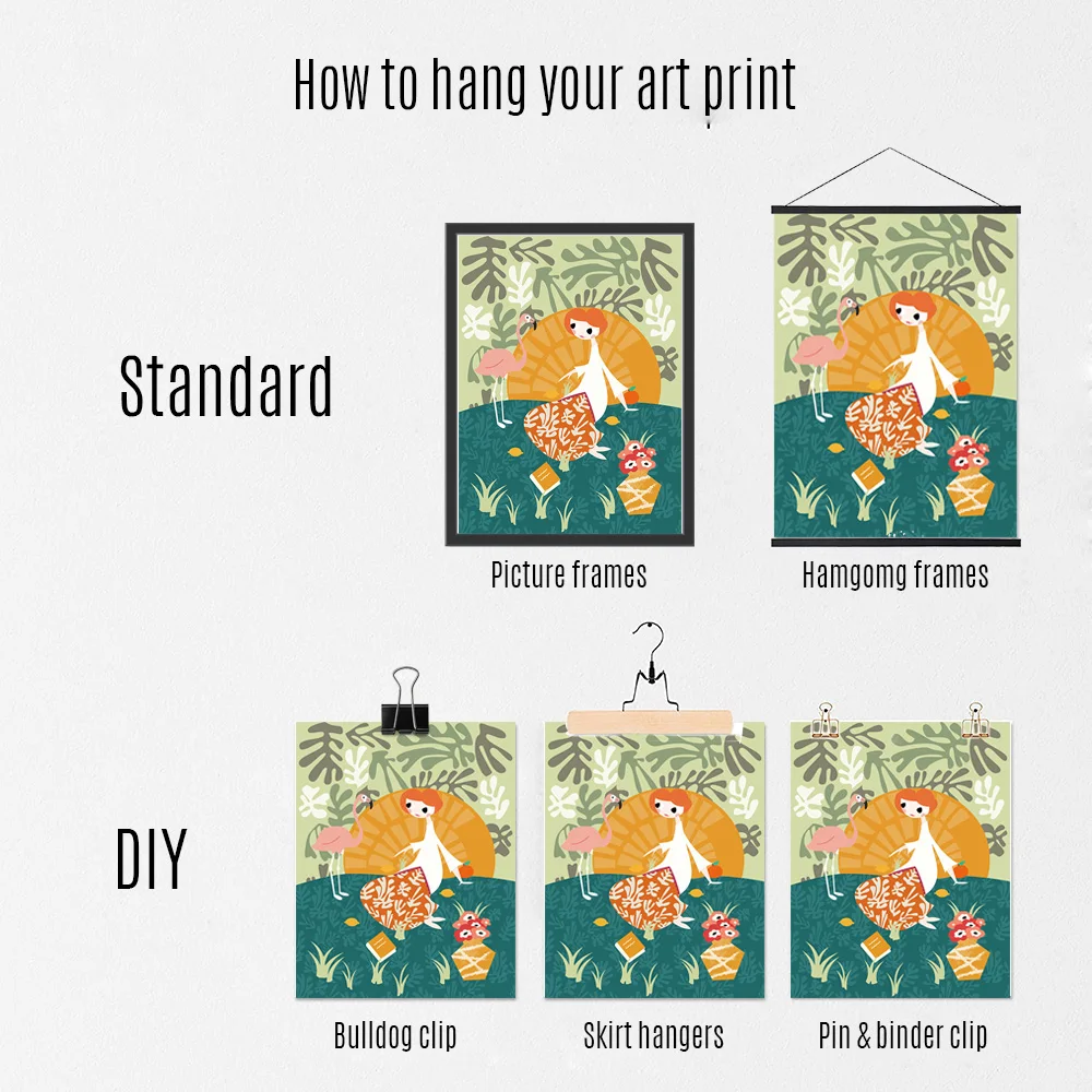 Абстрактная девушка Матисс лист искусство скандинавские постеры и принты