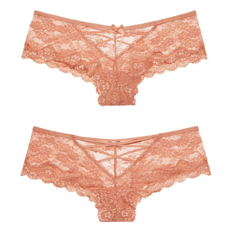 Трусики женские кружевные с низкой посадкой пикантное нижнее белье боковыми