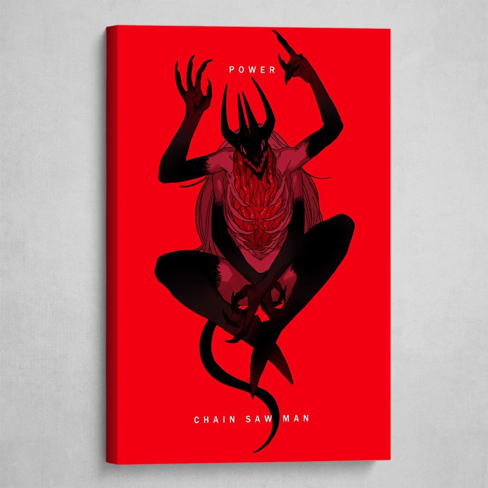 Пейзаж на холсте с изображением человека и бензопилы | Дом сад