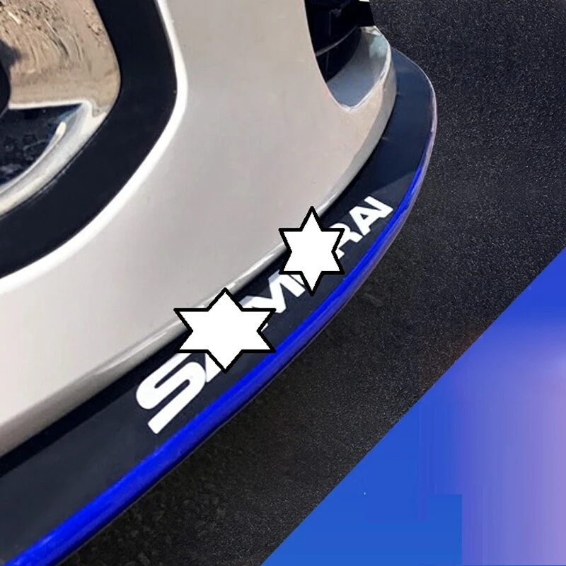 

Accesorios Coche Auto Interior Protector Decoration Front Bumper Lip Sticker Car Accessories Exterior Universal Styling Moulding