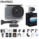 Экшн-камера AKASO V50 Pro, водонепроницаемая, 4K30fps, 20 МП, Wi-Fi, сенсорный экран, 30 м, поддержка Micro