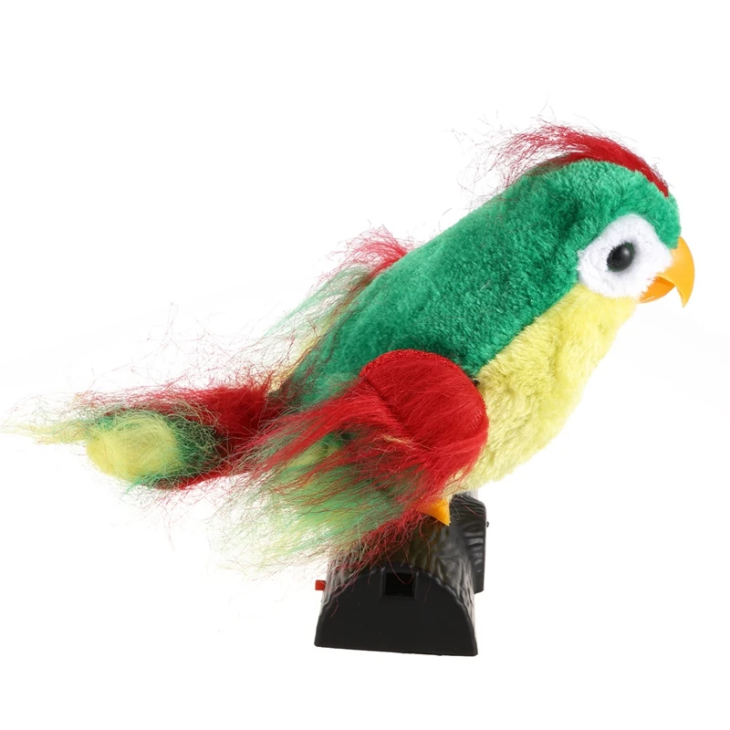 

Talking Parrot Imitates And Repeats What You Say Kids Gift Funny Toy