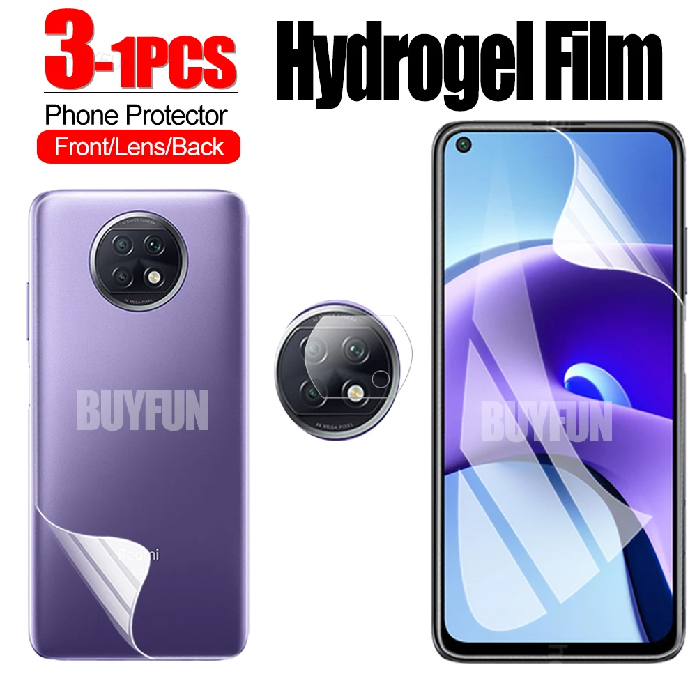 

Гидрогелевая пленка, 1-3 шт., Защитная пленка для Xiaomi Redmi Note 9T, защита для экрана камеры redmi 9t, note 9t, пленка для объектива телефона