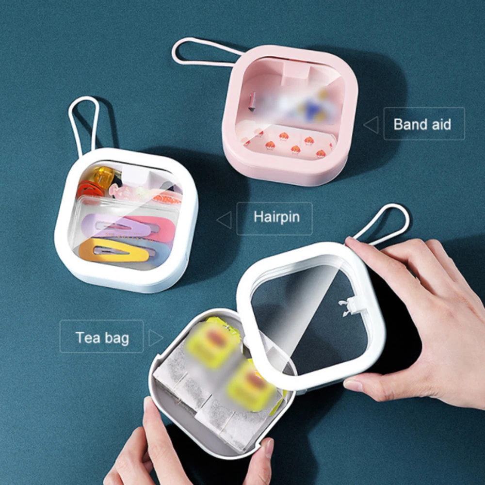 Портативный контейнер для хранения карманный органайзер Дорожный Чехол с