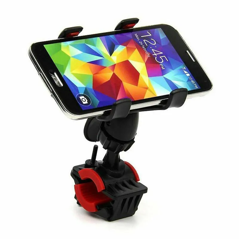 

1PC Handlebar Mount Holder 360 Degree Swivel Design For Cell Phone GPS