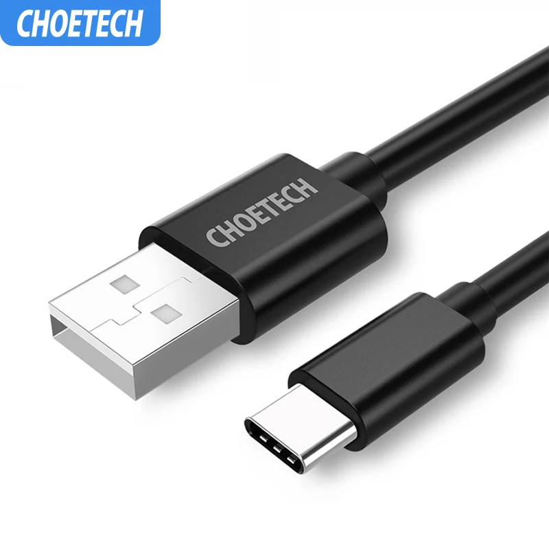 CHOETECH usb type-C кабель USB C(USB-A папа-тип-c папа) кабель для передачи данных для samsung Galaxy S8 для Nexus 5X6 P кабели для зарядки