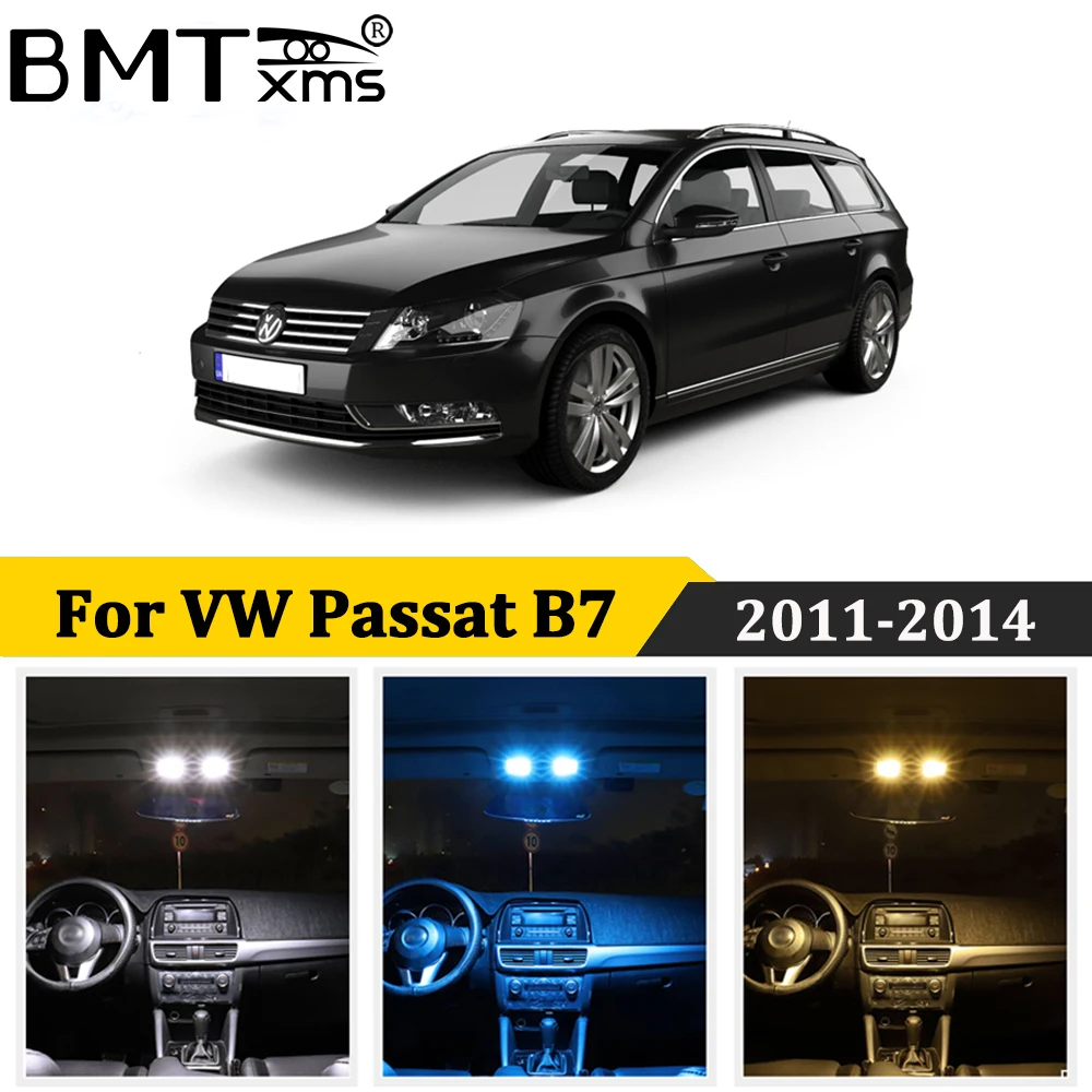 BMTxms 17 шт. автомобильная светодиодная купольная внутренняя карта светильник для