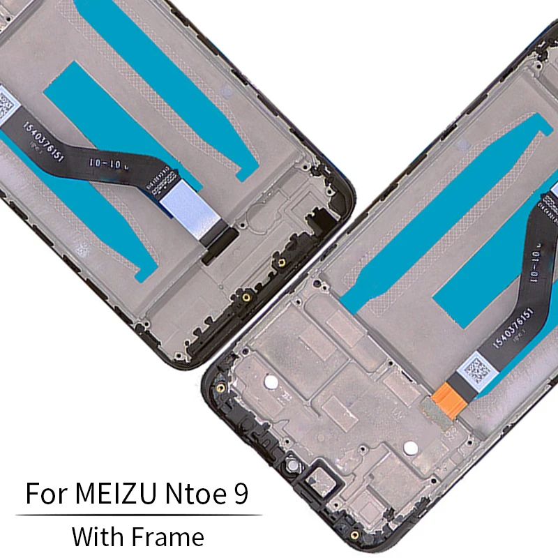 Originele 6.2" LCD For Meizu Note 9 M822Q Display Touch Screen Digitizer Assembly With Frame Replacemen | Мобильные телефоны и